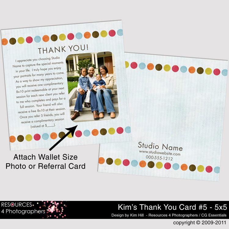 Thank You Card Template 5